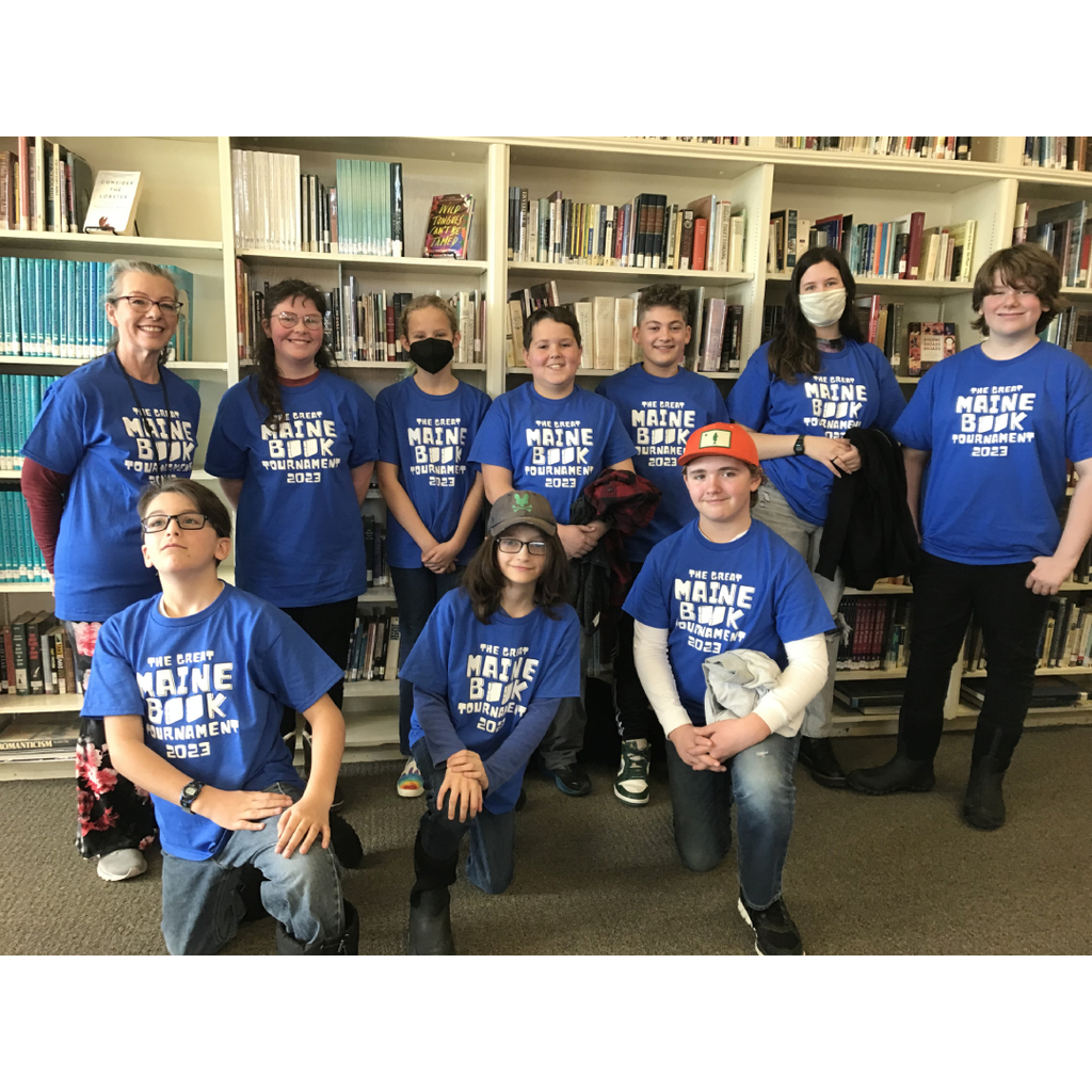 GSB at The Great Maine Book Tournament at Lincoln Academy