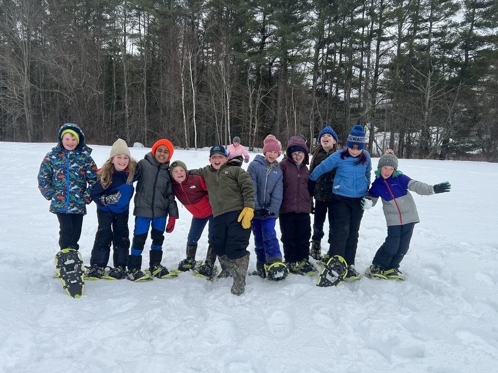 4th grade snowshoes!