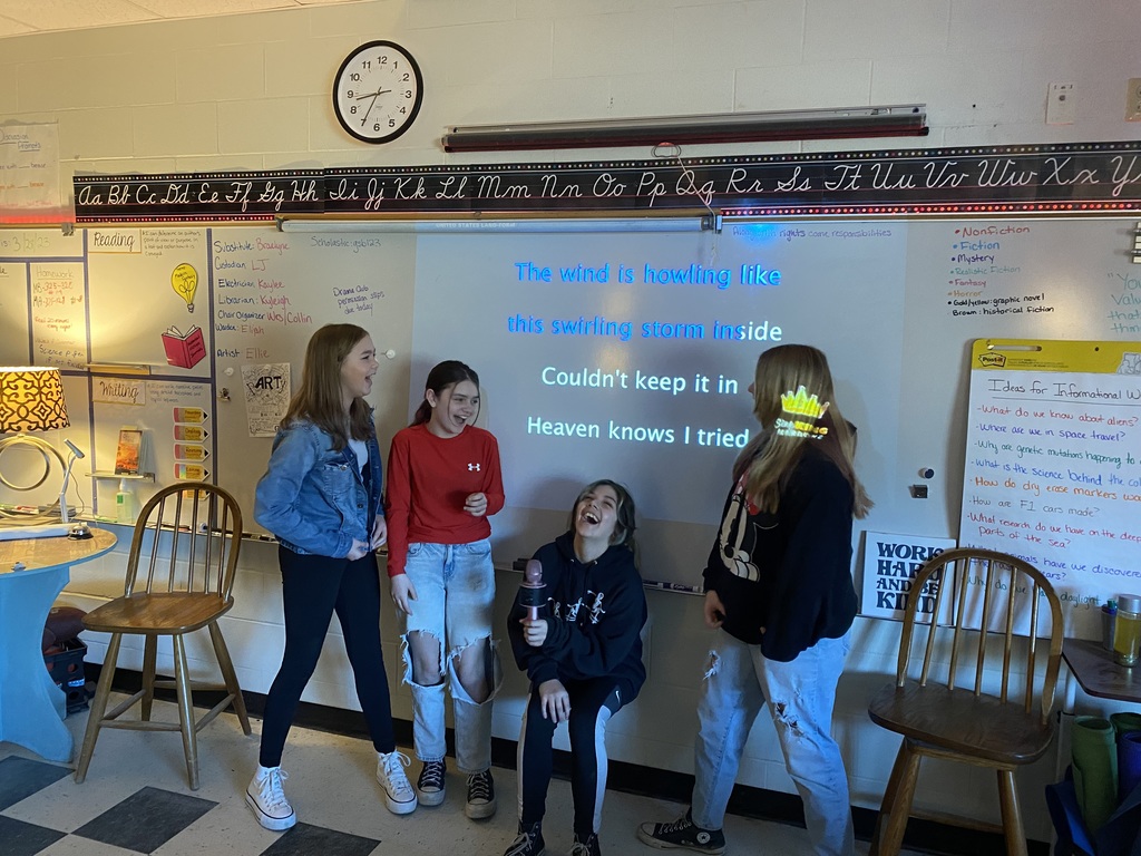 6th grade advisory karaoke party!